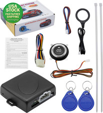 Smart RFID Push Start Button Kit Keyless Entry for Most 12V Cars