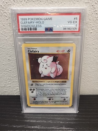 Clefairy (Shadowless) graded PSA 4 for sale on eBay
