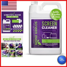 Screen Mom SM-1G Screen Cleaner Spray 1-Gallon for TV Car Laptop Computer