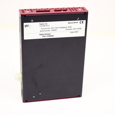 TEKNIC SST-1500-103 Servo Motor Drive Option ACX P/N 2100842 Firm V2.0.3 4C6E