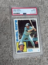 PSA 10 BASEBALL CARD 1984 TOPPS TORONTO BLUE JAYS ERNIE WHITT