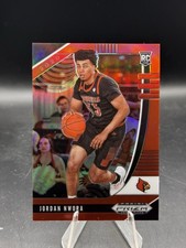 2020-21 Panini Prizm Draft Picks Basketball Rookie Red Jordan Nwora RC /299