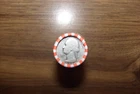WASHINGTON QUARTER ROLL WITH A 90% SILVER 1935 YEAR ON ONE END