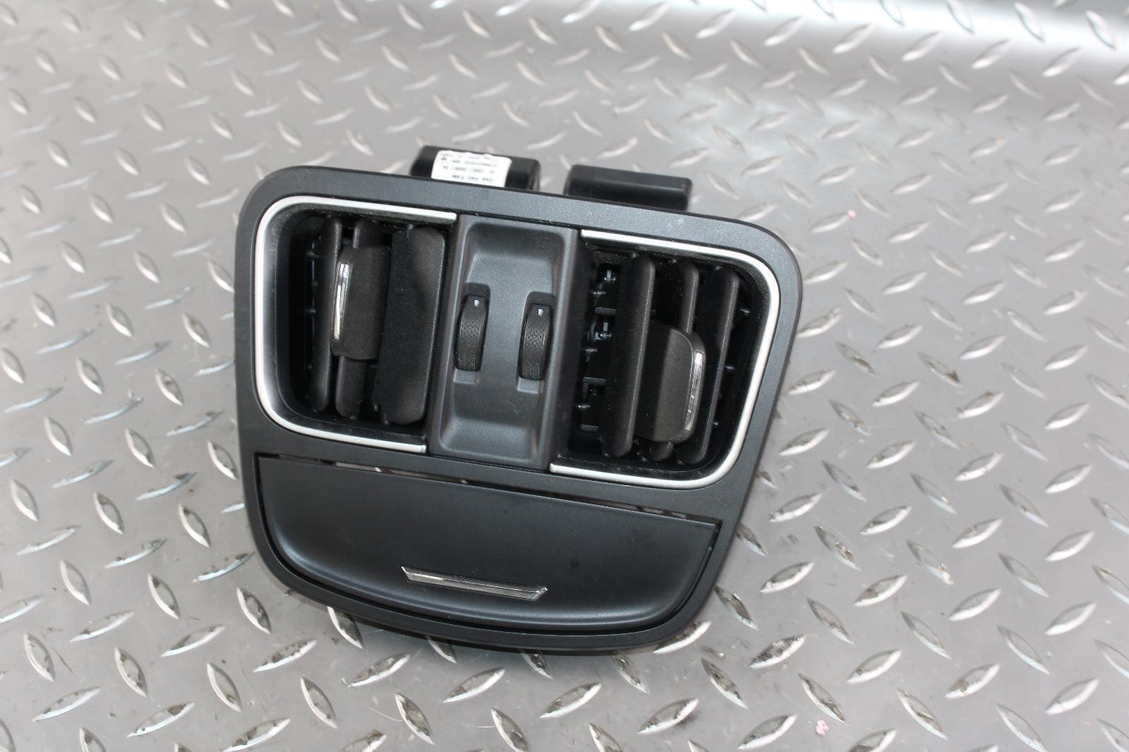 17-20 Levante Black Floor Center Console Rear Heat AC Air Vent Trim Panel OEM OE