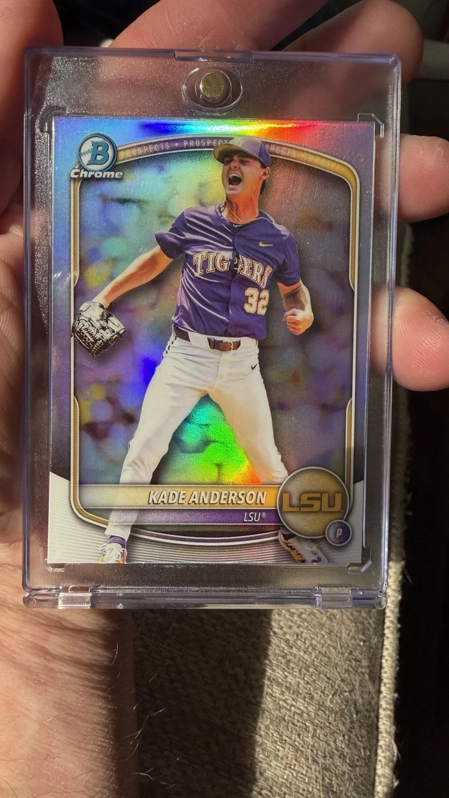 Kade Anderson - 2025 Bowman Draft - Chrome College Variation #BDC-3 (RC)