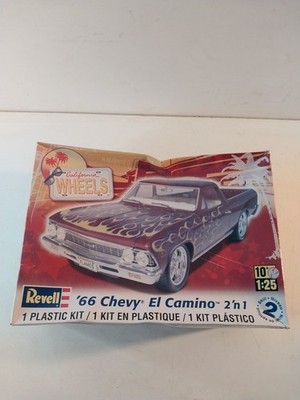 2007 Revell  '66 Chevy El Camino  California Wheels  1:25 Scale  No.85-2045