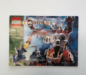 LEGO Castle 7093 - Dragon Mountain Lair - with instructions