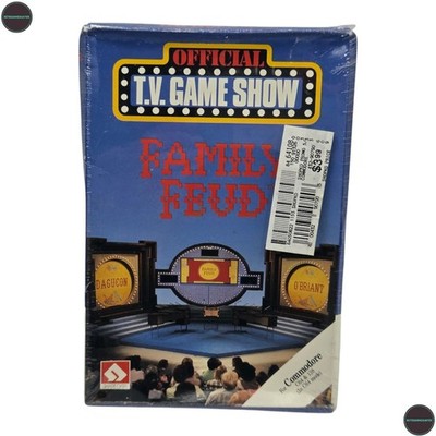 Official TV Game Show Family Feud Commodore 64 C64 Spiel Big Box SEALED NEW