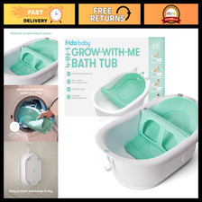4-in-1 Baby Bathtub for Newborns to Toddlers, Removable Bath Seat  Backrest Sup