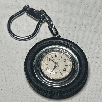 Hotar San Christoforo Protector Vintage Reifen Schlüsselanhänger Uhr