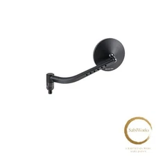 New TANAX NAPOLEON NA-018L 46 Mirror Black Motorcycle Mirror 10mm Positive