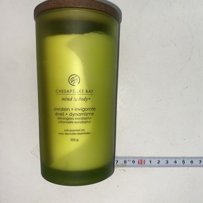 Chesapeake Bay Kerze Awaken And Invigorate 355g großes duftendes Zitronengras ��