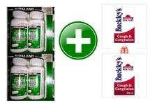 Kirkland Extra Strength Muscle & Back Pain Relief 2PK(360 tabs) + 2 Buckleys