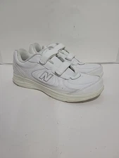 NEW BALANCE 577 WHITE LEATHER 2STRAP CASUAL WALKING COMFORT MENS 11.5D SHOES