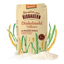Dinkelmehl - Vollkorn 1Kg | BODENSEE BIOBAUERN