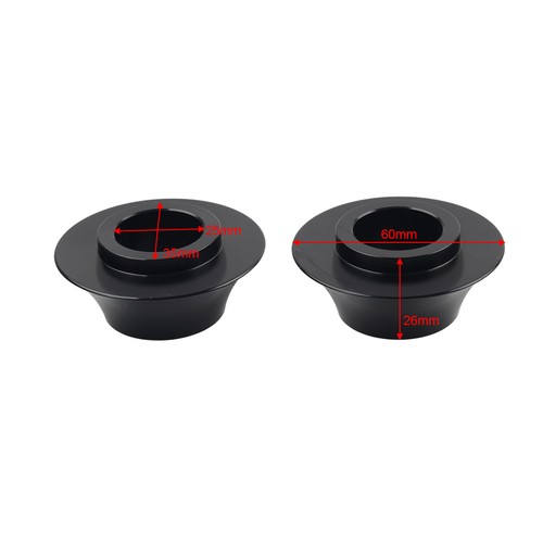 Vorderer 25-mm-Radabstandshalter mit konischer Achse fit für Harley Touring Road - Picture 11 of 11