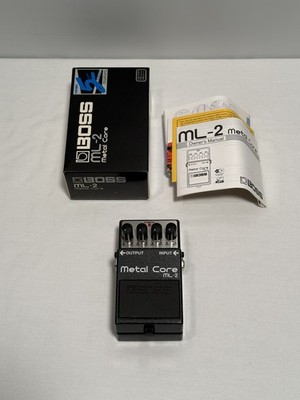 Boss ML-2 Metal Core Distortion  Effect Pedal
