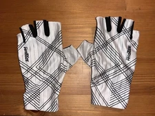 Velotoze Aero Cycling Gloves White Large