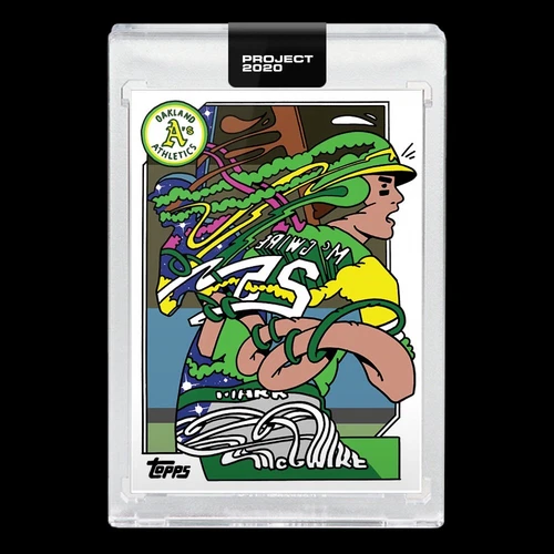 Topps Project 2020 Card 358 - Mark McGwire by Ermsy - PR: 2688!