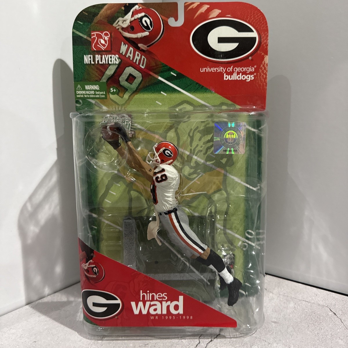 Hines Ward Figure McFarlane College NCAA Georgia Bulldogs New