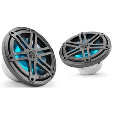 JL Audio M3-770X-S-Gm-i 7.7" 2-Way Marine Coaxial Speakers - Gray w/ RGB LED