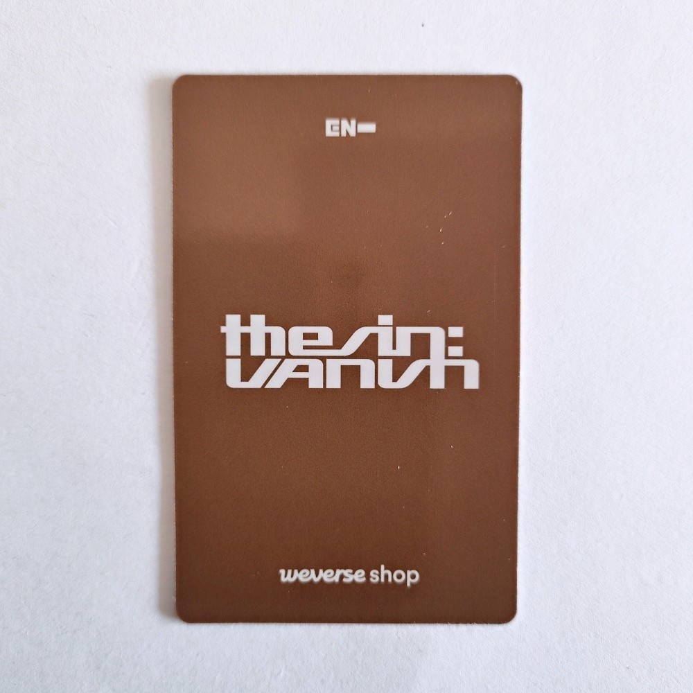 Enhypen 7th Mini Album The Sin : Vanish KakaoTalk Gift POB