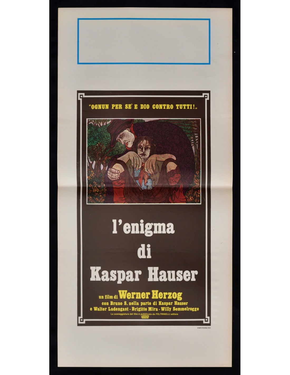 Locandina originale film Kaspar Hauser (1993) - Regia di Peter Sehr