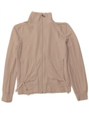 ADIDAS Womens Crop Tracksuit Top Jacket UK 18 XL White Cotton CR02