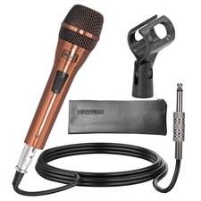 Professional Dynamic Vocal Microphone Neodymium Cardioid Unidirectional Handh...