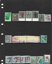 Ryukus Islands (Japan)- small gp of mint & used stamps