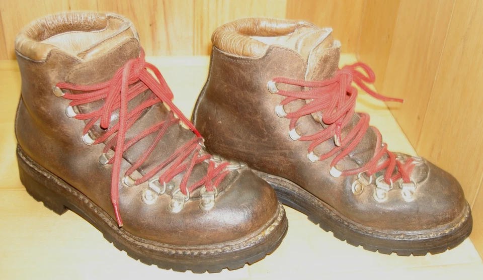 Botas de Senderismo Talla 7 SCARPA by FABIANO para Mujer Cuero Marrón ¡HECHAS EN ITALIA! Foto 4 de 4