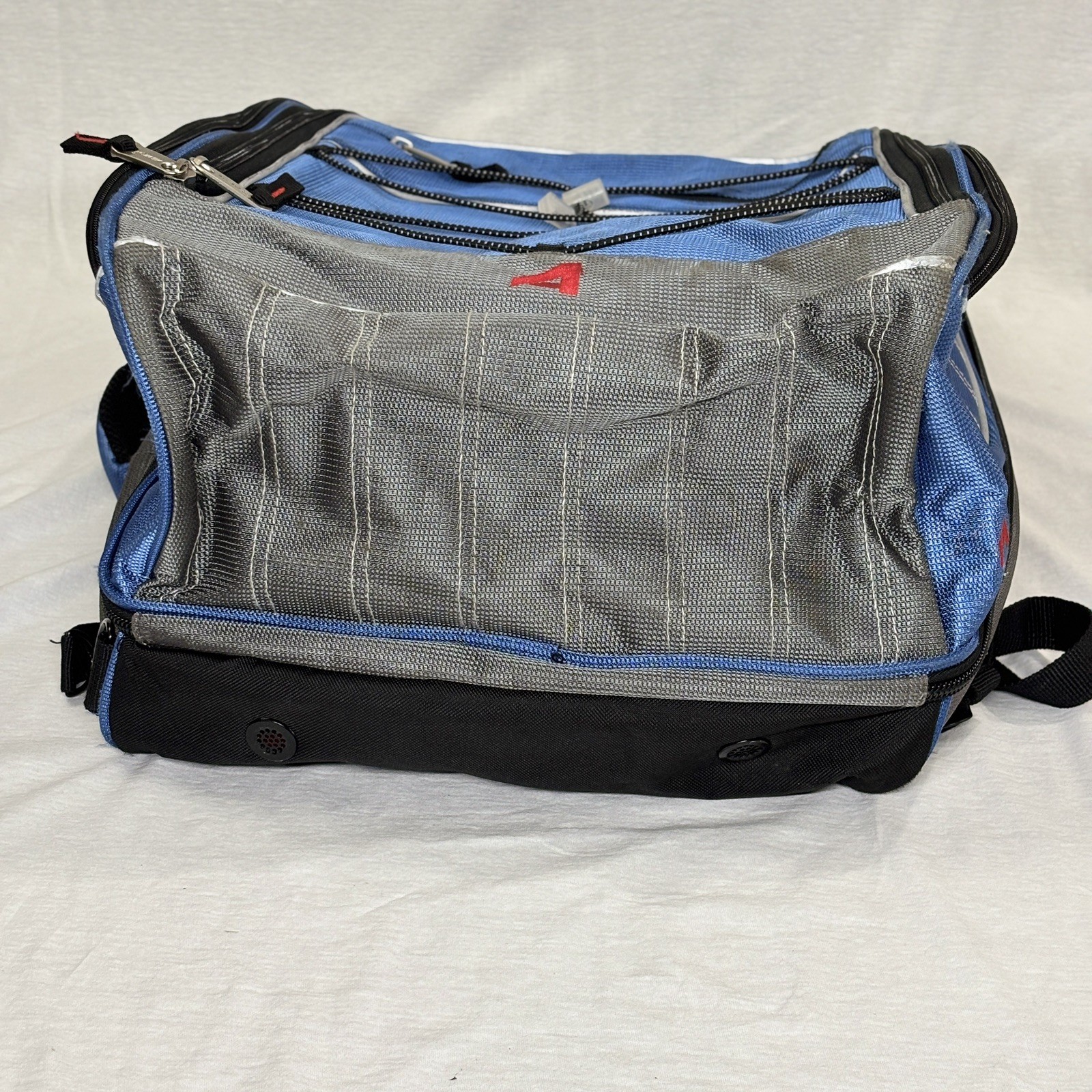 Athalon Ski/Snowboard Boot Bag Backpack Blue Downhill Skiing 