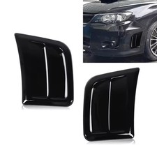 Front Bumper Vent Trim Covers Air Canards for Subaru Impreza WRX STI (2008–2014)
