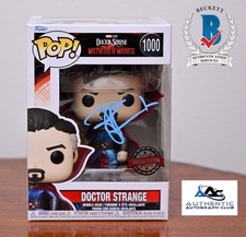 BENEDICT CUMBERBATCH AUTOGRAPH SIGNED DOCTOR STRANGE FUNKO MARVEL BECKETT BAS