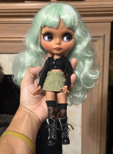 Blythe Doll Shoes 12in 1/6 BJD Leather Buckle Handmade 3.2cm Boots Neo Toy