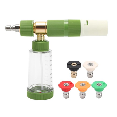 #ad Foam Cannon Pro for Pressure Washer with 5 Nozzle Tips Adjustable Soap Foam ... $38.22