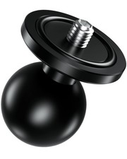 Aluminum Alloy 1'' Ball Adapter with 1/4"-20 Threaded Stud