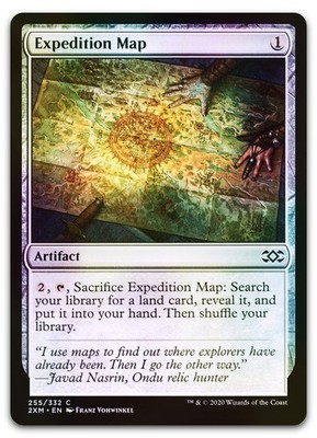 Expedition Map #255 (Foil) (NM) Double Masters 2XM Magic MTG