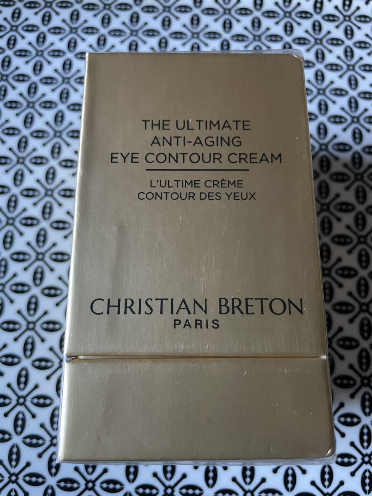 Crème contour des yeux Christian Breton L'ultime soin lissant hydratant flacon de 15ml