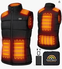 Heated Apparel Mens Heated Vest Large 