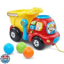 VTech Drop and Go Dump Truck, Yellow