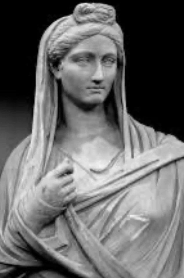 Moneda Romana Denario de Plata Emperatriz Sabina 117-137AD Concordia Sentada Bonito Detalle Foto 3 de 4