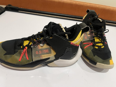 Nike Jordan Why Not Zero SE Crimson Black Yellow Mens - Main Image