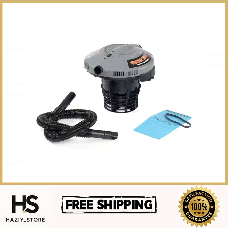 Bucket Head 5 Gal. Wet HP Dry Shop Vac Vacuum Powerhead Cleaner Blower Port