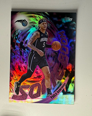 Topps 2025-26 Topps Paolo Banchero Sonic Boom #SB-8 Orlando Magic case hit
