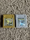 Pokemon Gold & Silver Version Game Boy Color, New Batteries, GBC, Authentic