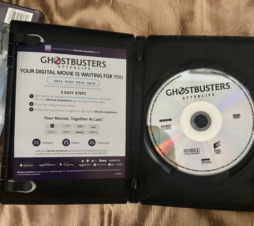 Ghostbusters 3 DVD Movie Lot Ghostbusters 1 ,2 and Ghostbusters Afterlife - Picture 9 of 9