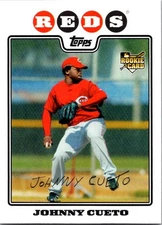 Johnny Cueto 2011 Topps #60YOT-57 Cincinnati Reds
