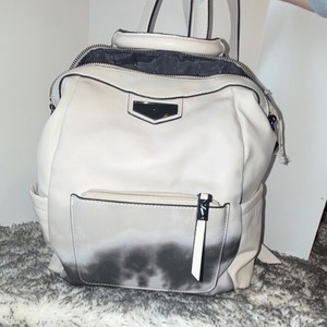Simply Vera by Vera Wang White Faint Gray Faux Leather Mini Backpack Simply Vera Vera Wang | Bags | Simply Vera By Vera Wang  main image 2