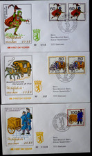 Berlin FDC Ersttagsbriefe Mi.- Nr. 852 - 854 Wohlfahrt 1989  (A142)